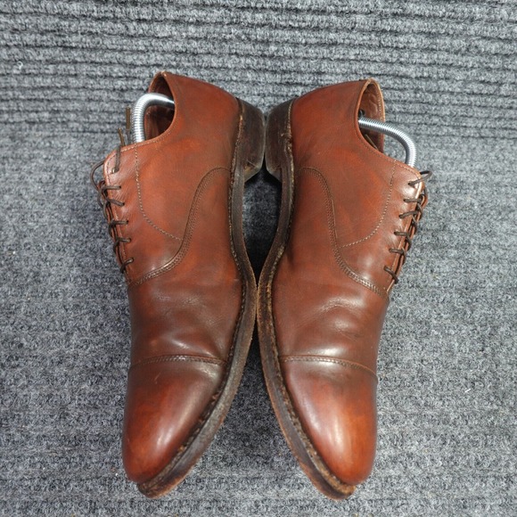 Allen Edmonds Shoes Mens 12 B Brown Park Avenue Leather Cap Toe Oxford Dress main image 14